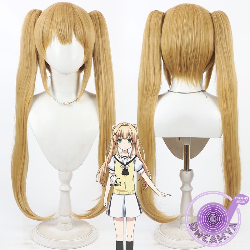 Anime Cosplay Wig Heat Resistant - Wig Cosplay Tsumugi Wenders Rambut Sintetis