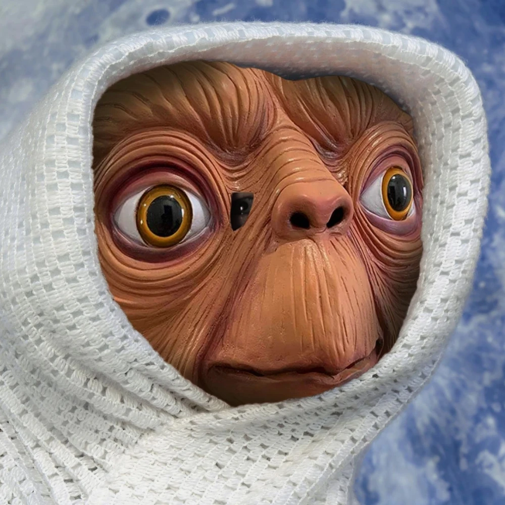 Latex Alien Mask Realistic - Topeng Lateks Alien ET Realistis Film