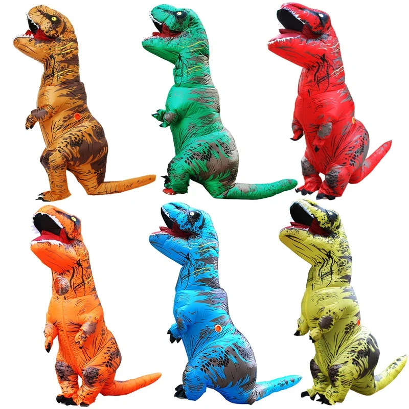 Inflatable Dinosaur Costume Adult - Kostum Dinosaurus Tiup Dewasa untuk Pesta
