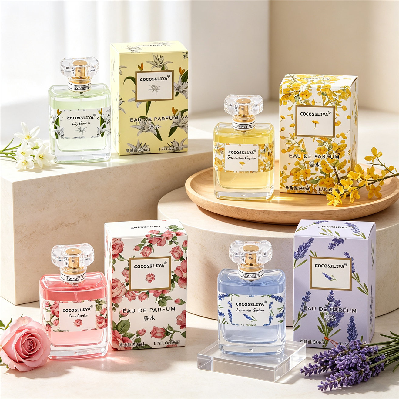 Novelty Gifts - Parfum Wanita, 1.7oz X 2 Pack,
