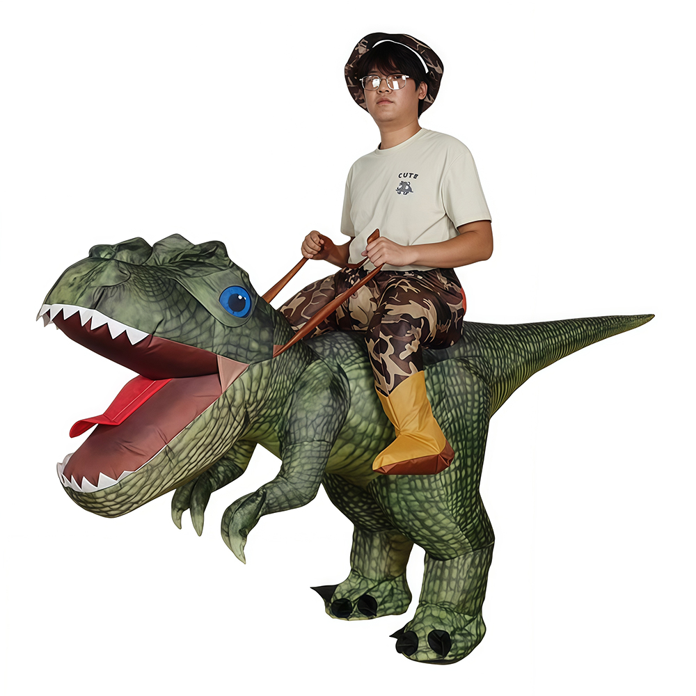 Inflatable Dinosaur Costume Adult - Kostum Cosplay Dinosaurus Dewasa yang Dapat