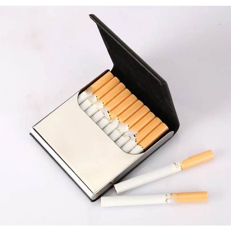 10 buah Kotak Rokok Logam Anti - Novelty Gifts ulasan dan harga