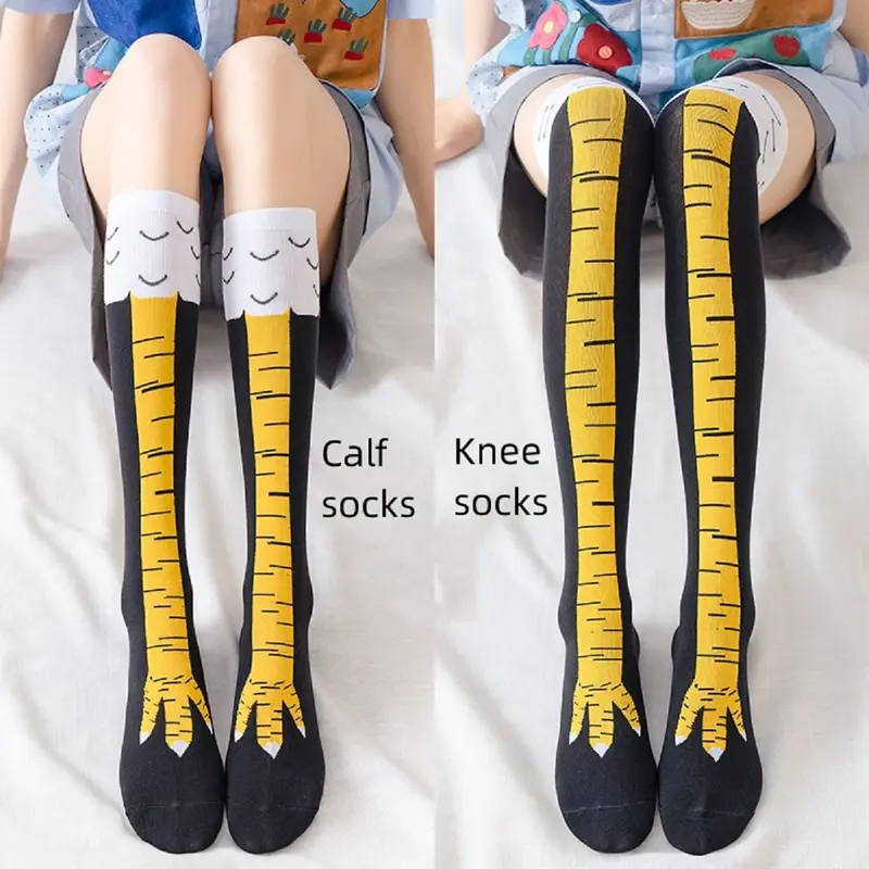 1/2/4 Pasang Kaus Kaki Setingg - Funny Chicken Leg Socks ulasan dan harga