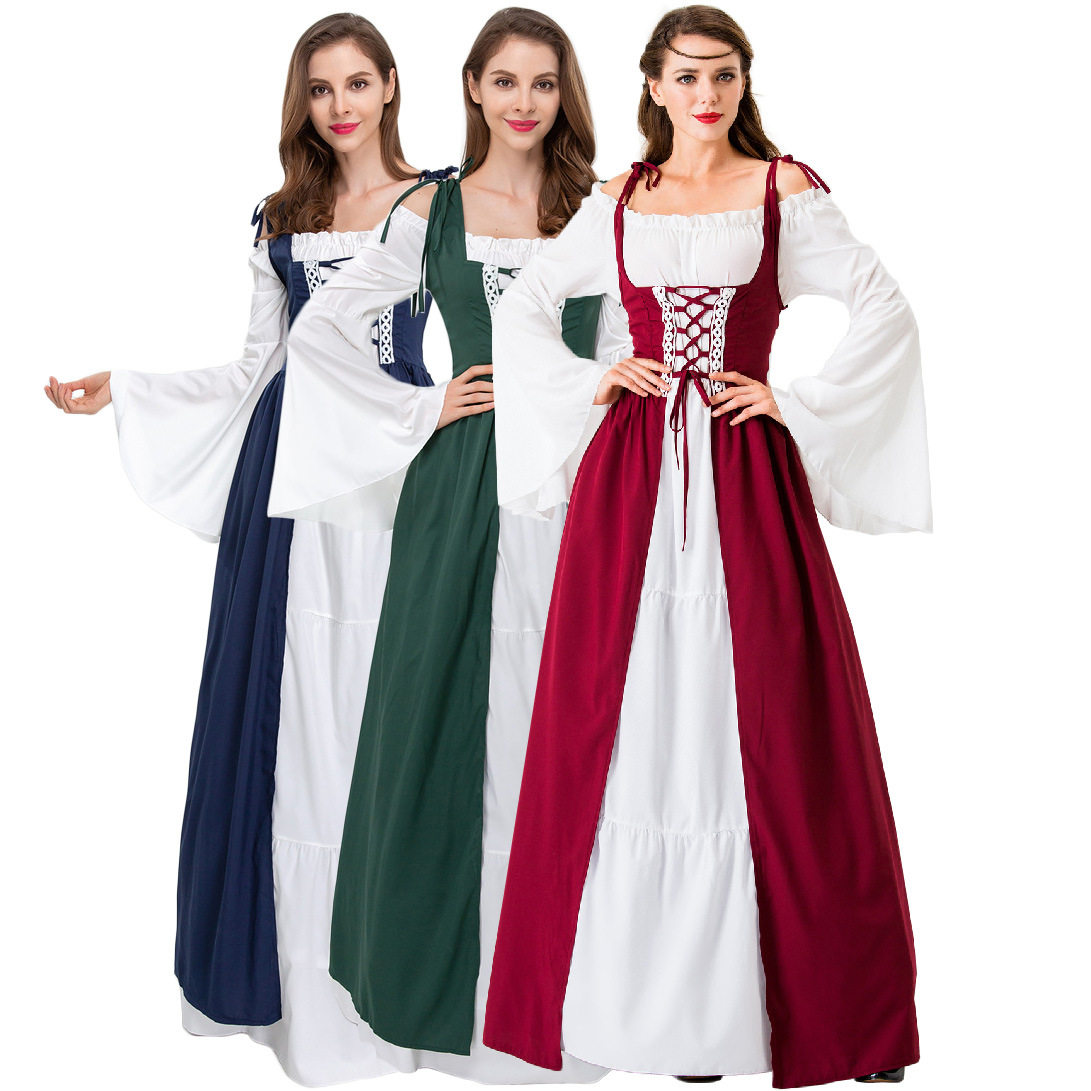Gaun Putri Abad Pertengahan Ko - Medieval Renaissance Dress Women ulasan dan harga