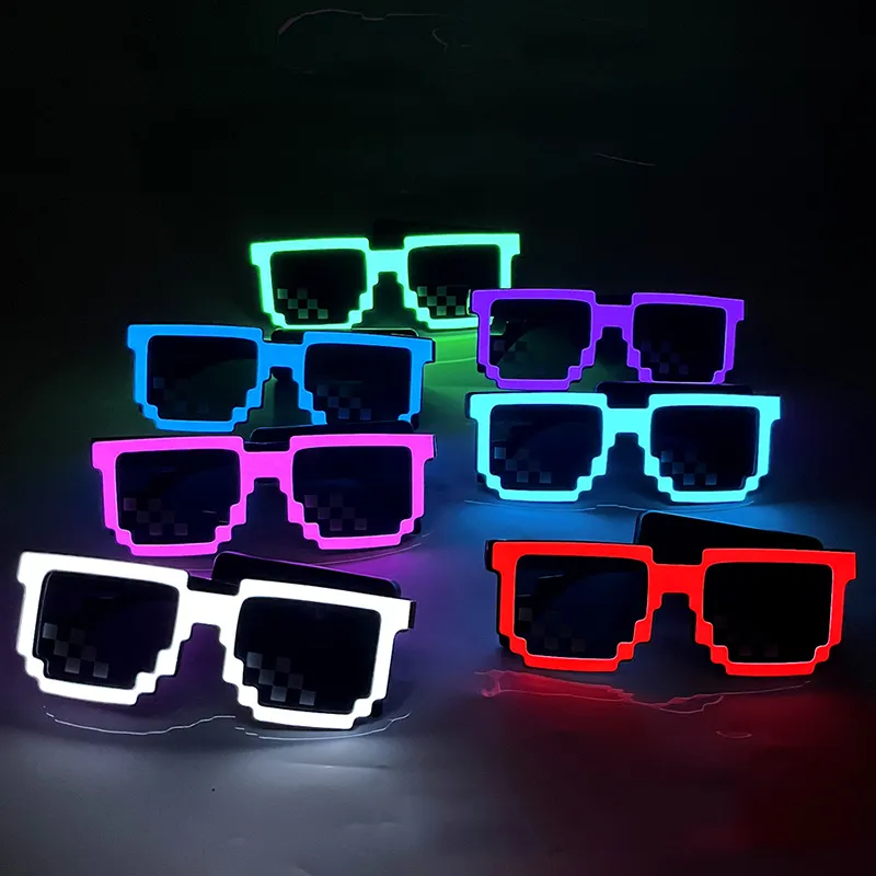 Kacamata LED Nirkabel Menyala  - Glow In The Dark Party Glasses ulasan dan harga