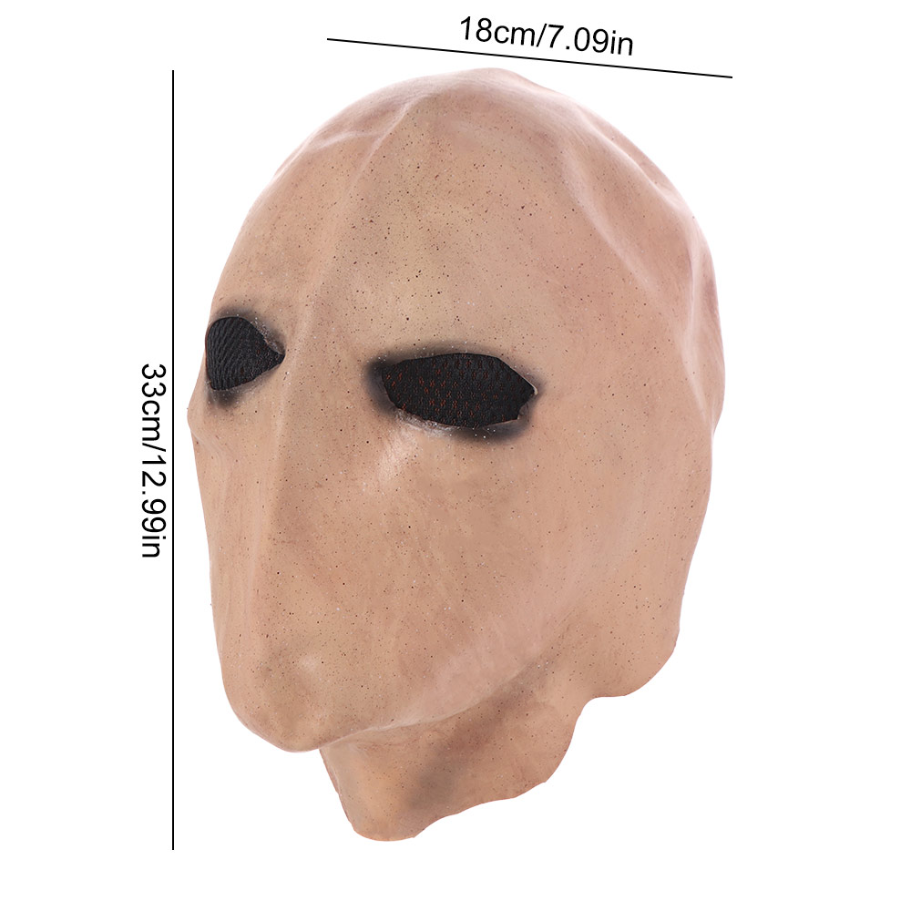 Topeng Slenderman Halloween Pr - Latex Alien Mask Realistic ulasan dan harga