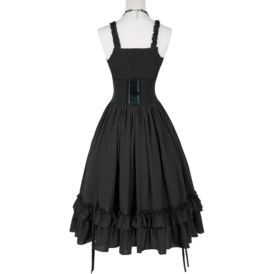 Gaun Korset Gothic Wanita Hita - Medieval Renaissance Dress Women ulasan dan harga