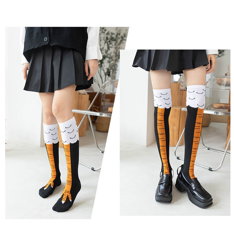 Kaus Kaki Wanita Bentuk Cakar  - Funny Chicken Leg Socks ulasan dan harga