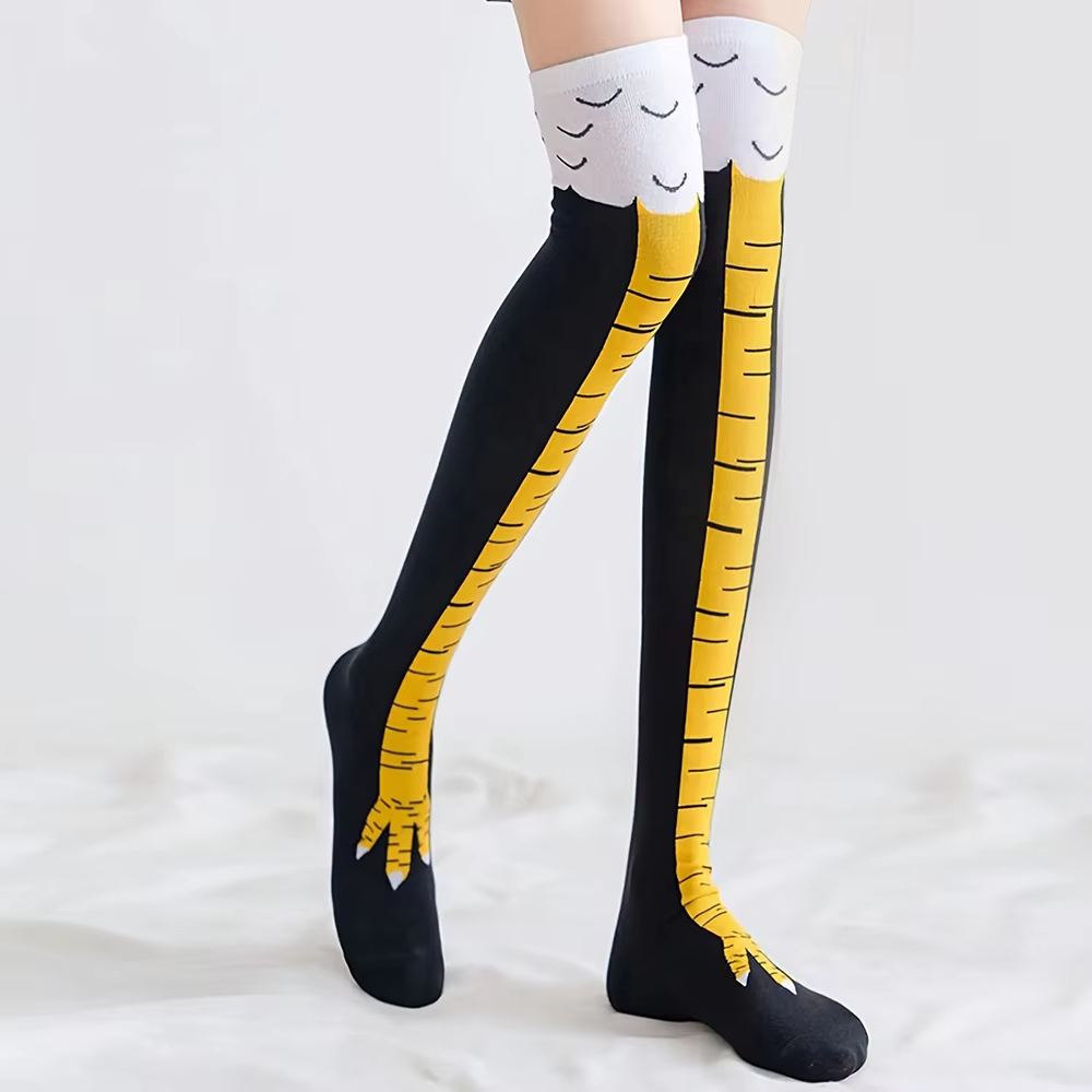 1/2/5 Pasang Kaus Kaki Setingg - Funny Chicken Leg Socks ulasan dan harga