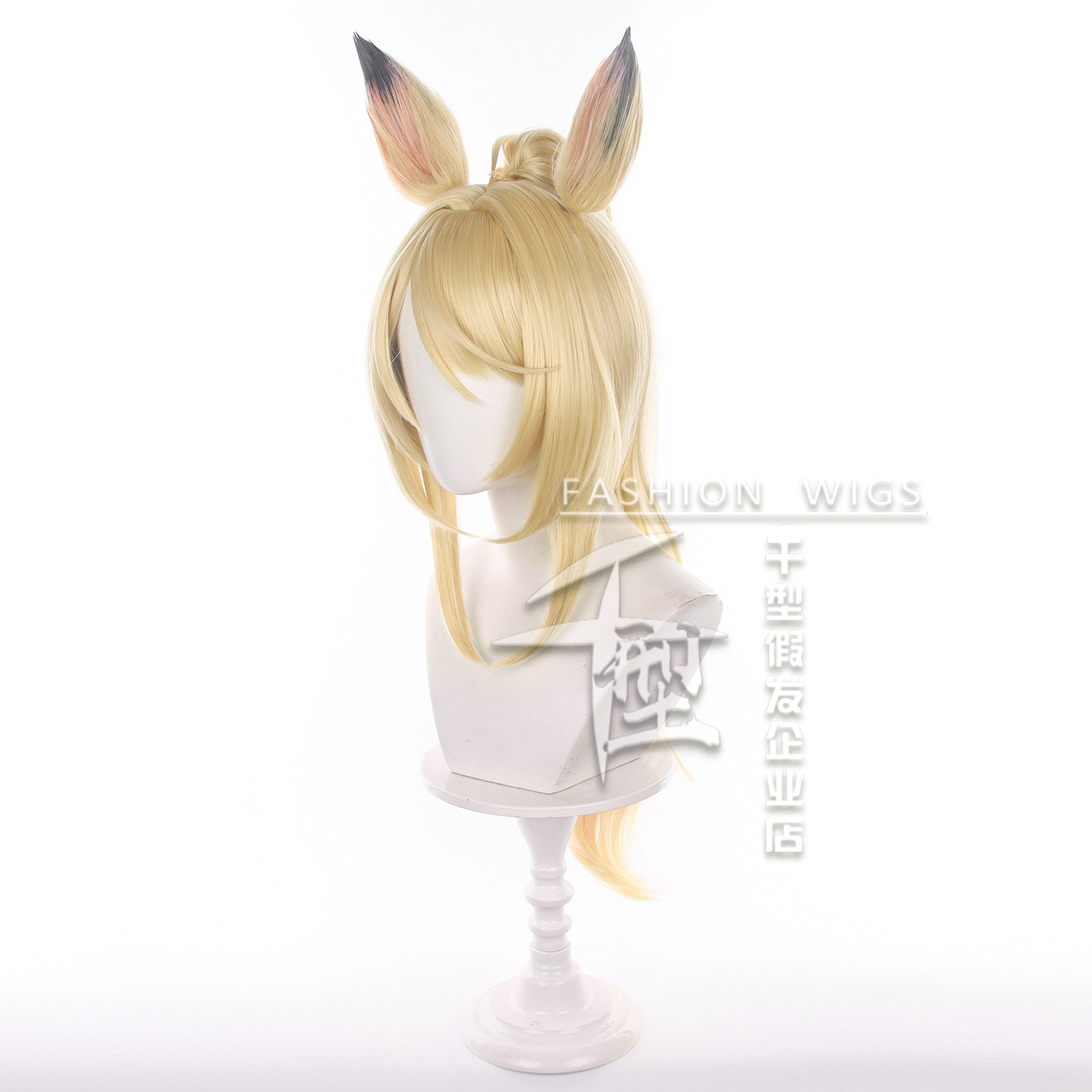 Wig dan telinga untuk kostum C - Anime Cosplay Wig Heat Resistant ulasan dan harga